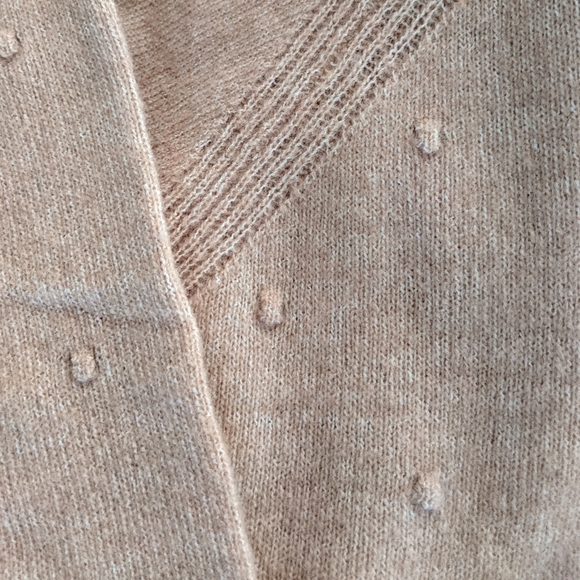 Catwalk Junkie "Dot Pull" Textured Wool Blend Sweater, L NWT - Picture 5 of 6